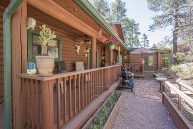Covered Rear Deck