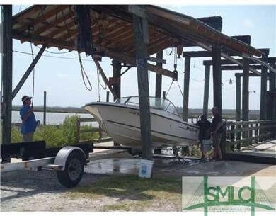 Waterfront/Dock/Pier. The community boat hoist is 