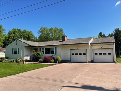 Concrete driveway
