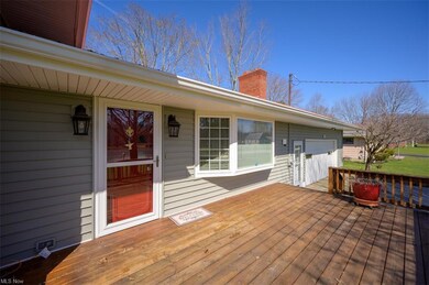 Enjoy your morning coffee on the deck overlooking 