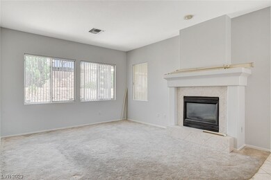 Great room with fireplace.