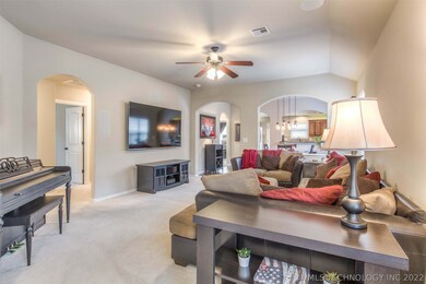 A wonderful open floorplan makes living & entertai