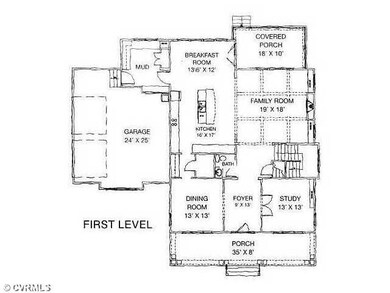 1st Floor Plan