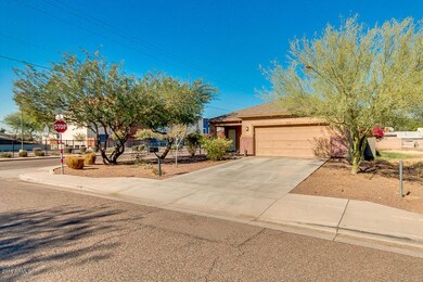 Single story home in Phoenix
