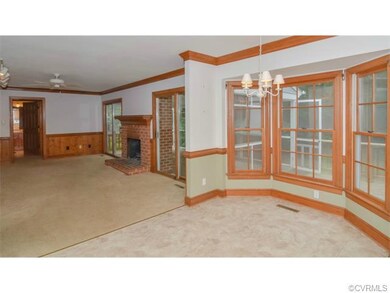 Breakfast Nook overlooking rear yard