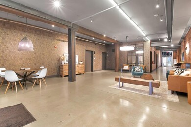 Building lobby.