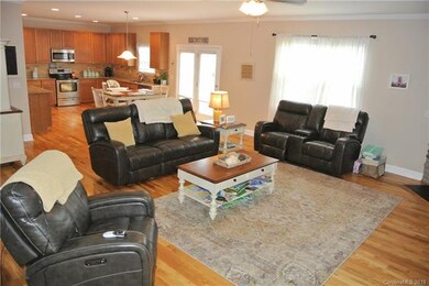 Living room toward the kitchen