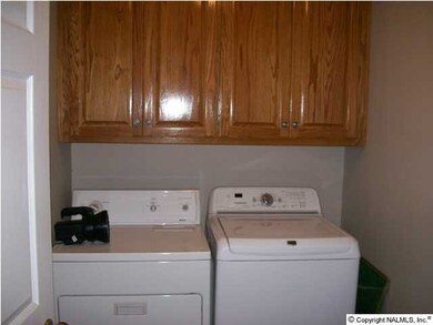Laundry room with cabinet space