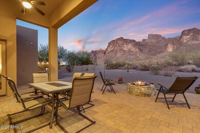 Patio views of Superstition Mtns