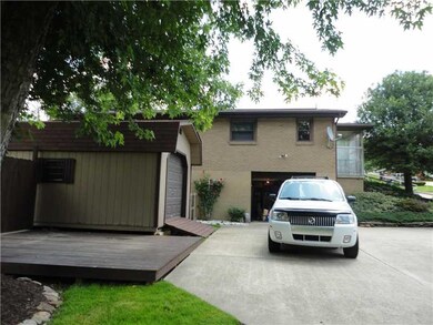 Exterior Back. And the back of the Home offers a A