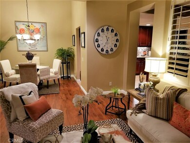 Living room and Dining room