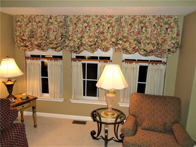 Here you see the dining room being used as the fam