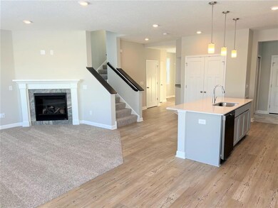 Wide open spaces on the main floor are ideal to ho