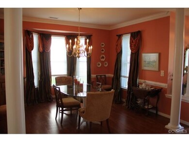 Bay Window in Dining Room.