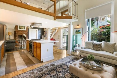 Charm,  the loft and the living room and dining ro