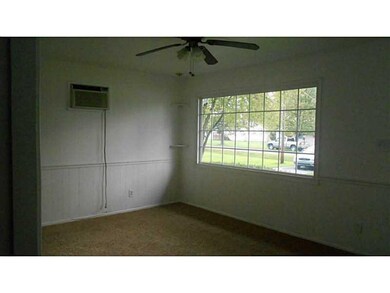 Living Room. Large new picture window