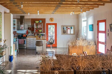 Interior view towards dining area