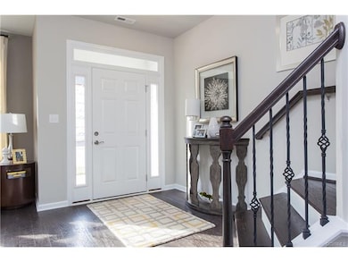 Photos from builder library, similar home.
