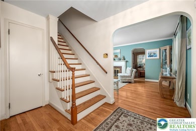 Foyer with view of Living Room