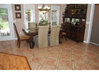 The Dining Room has its own designated space in th