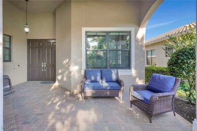 View of patio featuring an outdoor living space