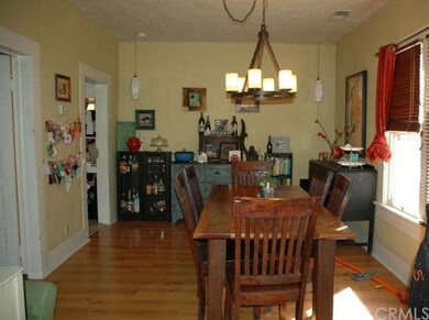 view of dining room from living room (second door 