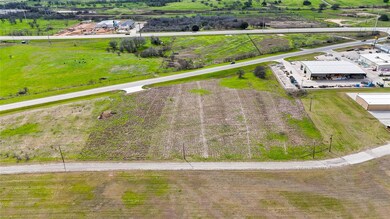 Aerial view of sparsely populated area featuring 