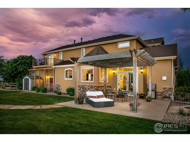 Watch the sunsets from the back patio