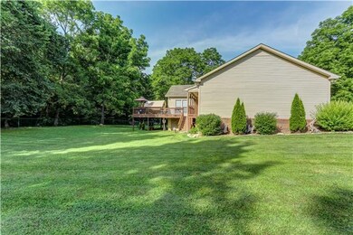 Lovely view of the private fully fenced backyard, 