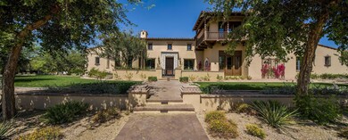 Expansive Front Elevation on Corner lot