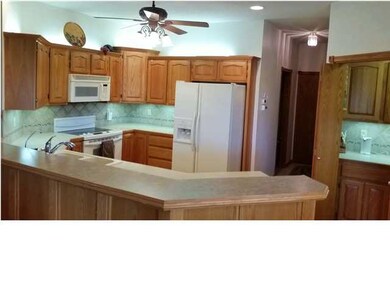 Beautiful open kitchen with bakers pantry. Applian