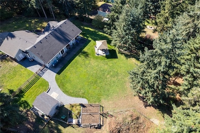 With just over an acre you have your very own oasis.  Hooray!