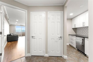 View of Kitchen and Living room from Entrance