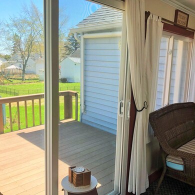 Back deck off mudroom