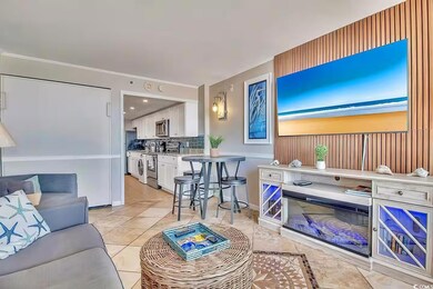 Living room featuring baseboards