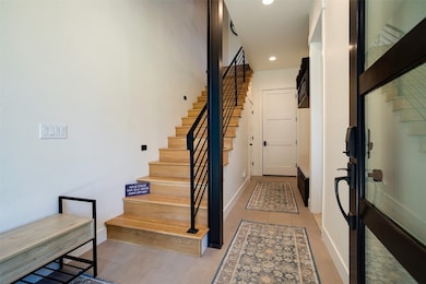 Welcoming entry.