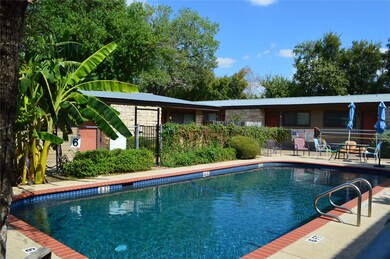 Pool with fence