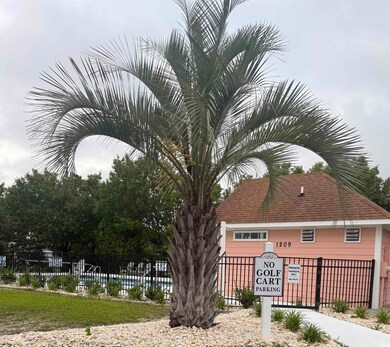 The amenity center is directly beside this home