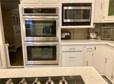 New oven and microwave.