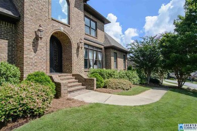 Gorgeous dark brick makes a strong first impressio