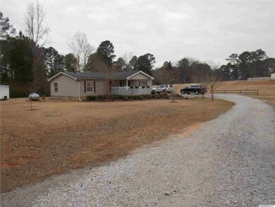 Driveway to home