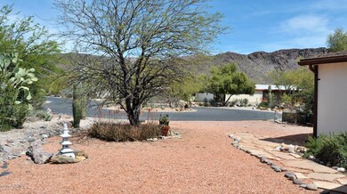From front of the home
