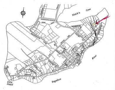 Castine On-Neck tax map.