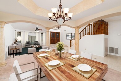 Virtually Staged Formal Dining