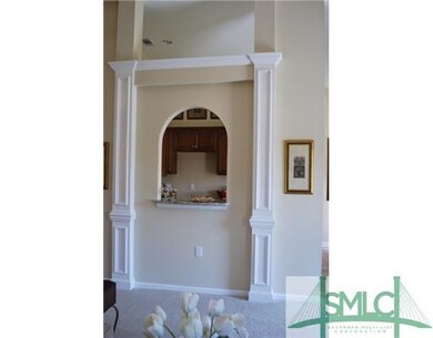 Den/Family/Great Room. Decorative pass thru betwee