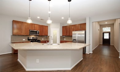 Huge breakfast bar
