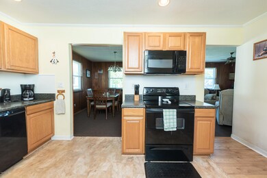 Kitchen with matching appliances.