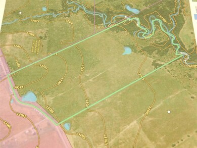 aerial with contour lines