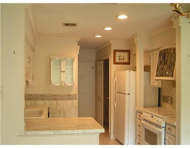 Kitchen. Elegant kitchen open to breakfast area pe