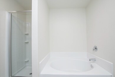 The Luxurious separate shower and soaker tub will be a retreat for homeowners